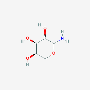 molecular formula C5H11NO4 B8683780 D-Ribopyranosylamine 