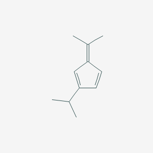 molecular formula C11H16 B8683821 2-(Propan-2-yl)-5-(propan-2-ylidene)cyclopenta-1,3-diene CAS No. 125312-61-0