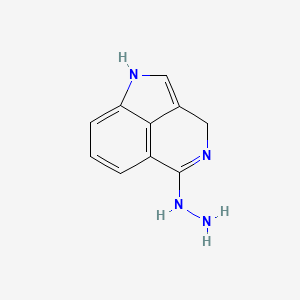 5-Hydrazino-1,3-dihydropyrrolo[4,3,2-de]isoquinoline