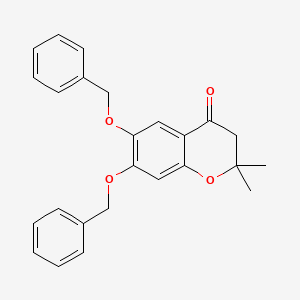 6,7-Dibenzyloxy-2,2-dimethyl-4-chromanone