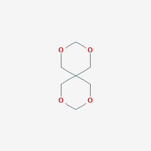 molecular formula C7H12O4 B086839 2,4,8,10-Tetraoxaspiro[5.5]undecane CAS No. 126-54-5