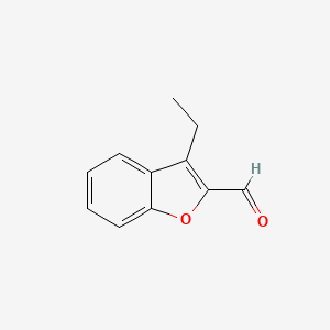 3-Ethylbenzofuran-2-carbaldehyde