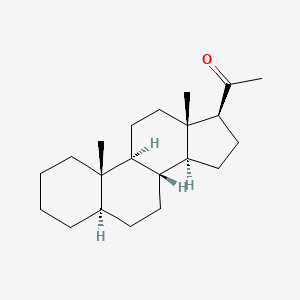 molecular formula C21H34O B8684066 5alpha-Pregnan-20-one CAS No. 848-62-4