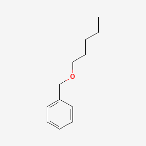 molecular formula C12H18O B8684227 Benzyl pentyl ether CAS No. 6382-14-5