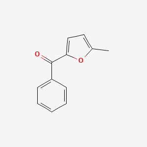 molecular formula C12H10O2 B8684285 Methanone, (5-methyl-2-furanyl)phenyl- CAS No. 21493-94-7
