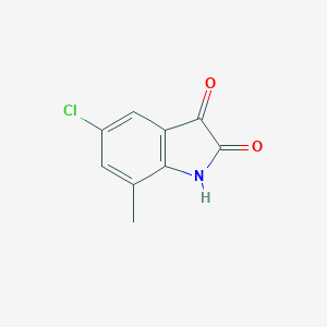 molecular formula C9H6ClNO2 B086844 5-Chloro-7-methylisatin CAS No. 14389-06-1