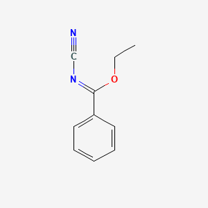 ethyl N-cyanobenzimidate