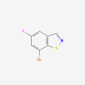 7-Bromo-5-iodo-benzo[d]isothiazole