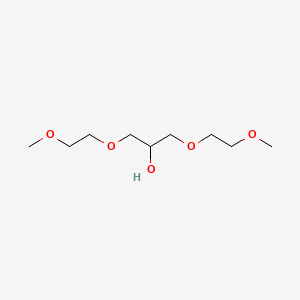 molecular formula C9H20O5 B8684588 2,5,9,12-Tetraoxatridecan-7-ol CAS No. 130670-52-9