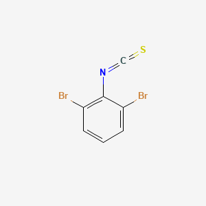 molecular formula C7H3Br2NS B8684610 2,6-Dibromophenyl isothiocyanate 