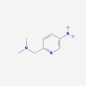 6-[(Dimethylamino)methyl]pyridin-3-amine