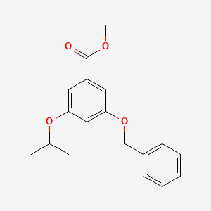 Methyl 3-(benzyloxy)-5-isopropoxybenzoate