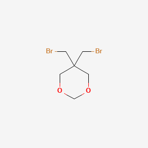 molecular formula C6H10Br2O2 B8684678 5,5-Bis(bromomethyl)-1,3-dioxane CAS No. 22633-46-1