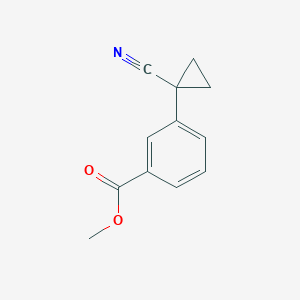 Methyl 3-(1-cyanocyclopropyl)benzoate