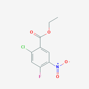 Ethyl 2-chloro-4-fluoro-5-nitrobenzoate