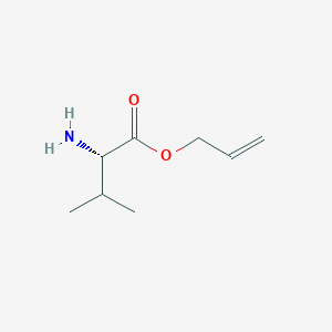 molecular formula C8H15NO2 B8685020 (S)-Allyl 2-amino-3-methylbutanoate 