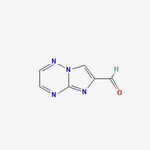 Imidazo[1,2-b][1,2,4]triazine-6-carbaldehyde