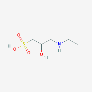 3-(Ethylamino)-2-hydroxy-1-propanesulfonic acid