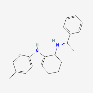 6-methyl-n-[(1S)-1-phenylethyl]-2,3,4,9-tetrahydro-1h-carbazol-1-amine