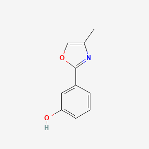 3-(4-Methyloxazol-2-yl)phenol