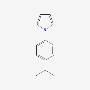 molecular formula C13H15N B8685160 1-(p-Isopropylphenyl)-1H-pyrrole 