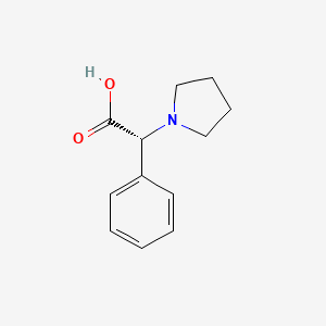 (R)-2-phenyl-2-(pyrrolidin-1-yl)acetic acid