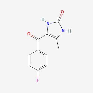 4-(4-Fluorobenzoyl)-5-methyl-1,3-dihydro-2H-imidazol-2-one