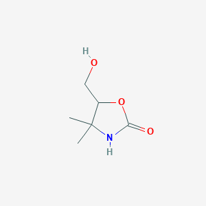5-(Hydroxymethyl)-4,4-dimethyloxazolidin-2-one