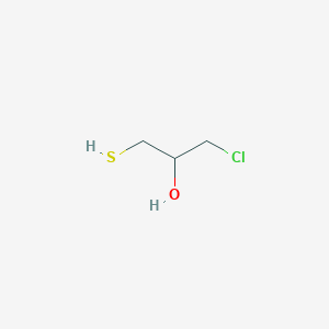 molecular formula C3H7ClOS B8685211 1-Chloro-3-mercaptopropan-2-ol CAS No. 6478-04-2