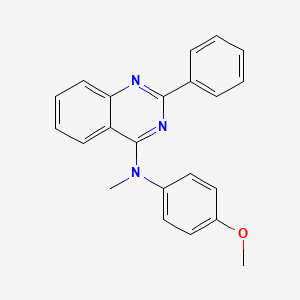 N-(4-Methoxyphenyl)-N-methyl-2-phenylquinazolin-4-amine