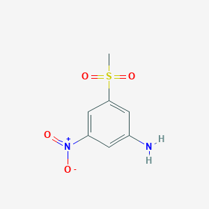 3-(Methanesulfonyl)-5-nitroaniline