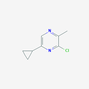 3-Chloro-5-cyclopropyl-2-methylpyrazine
