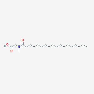 molecular formula C21H41NO3 B086854 硬脂酰肌氨酸 CAS No. 142-48-3