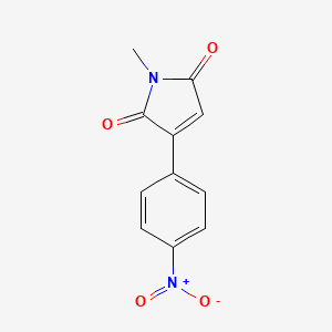 1-Methyl-3-(4-nitrophenyl)-1H-pyrrole-2,5-dione