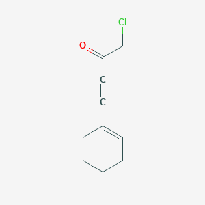 1-chloro-4-(1-cyclohexen-1-yl)-3-Butyn-2-one