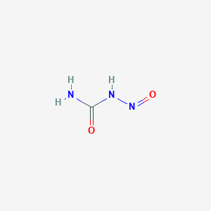 molecular formula CH3N3O2 B086855 Nitrosourea CAS No. 13010-20-3