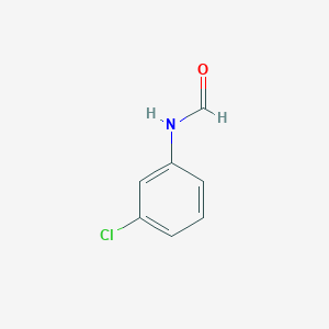 molecular formula C7H6ClNO B086856 n-(3-Chlorophenyl)formamide CAS No. 139-71-9