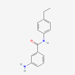 3-amino-N-(4-ethyl-phenyl)-benzamide