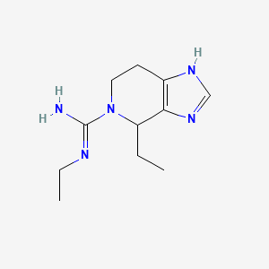 N,4-Diethyl-6,7-dihydro-1H-imidazo[4,5-c]pyridine-5(4H)-carboximidamide
