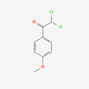 molecular formula C9H8Cl2O2 B8685736 Ethanone, 2,2-dichloro-1-(4-methoxyphenyl)- CAS No. 29003-60-9