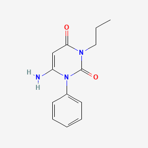 6-Amino-1-phenyl-3-propylpyrimidine-2,4(1H,3H)-dione