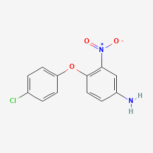 4-(4-Chlorophenoxy)-3-nitroaniline