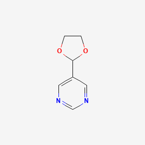 5-(1,3-Dioxolan-2-yl)pyrimidine