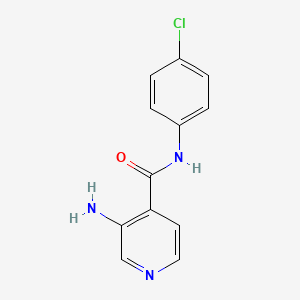 3-amino-N-(4-chlorophenyl)isonicotinamide