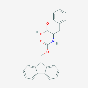 molecular formula C24H21NO4 B008686 Fmoc-DL-Phe-OH CAS No. 100750-05-8