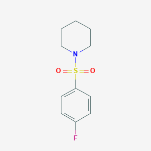 molecular formula C11H14FNO2S B086861 1-(4-Fluorophenylsulfonyl)piperidine CAS No. 312-32-3