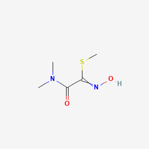 molecular formula C5H10N2O2S B8686249 Oxamyl oxime 