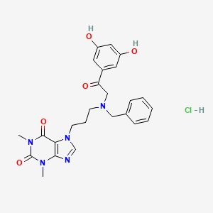 molecular formula C25H28ClN5O5 B8686321 EINECS 254-859-3 CAS No. 40254-73-7