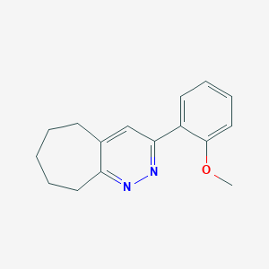 3-(2-Methoxyphenyl)-6,7,8,9-tetrahydro-5H-cyclohepta[c]pyridazine