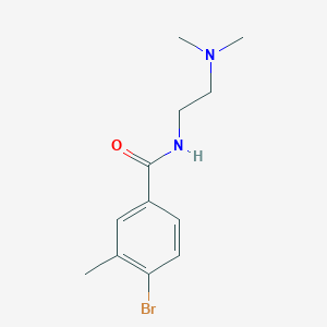 4-bromo-N-(2-(dimethylamino)ethyl)-3-methylbenzamide